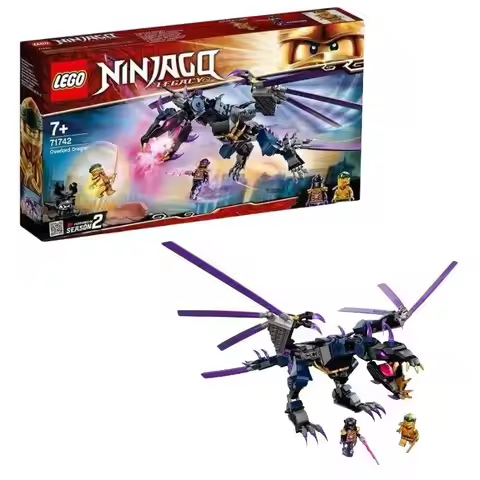 LEGO 71742 Includes 2 LEGO NINJAGO minifigures, make this a great gift for ninja fans aged 7+