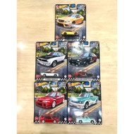 Hotwheels Premium Boulevard 2023 (‘12 Mercedes-Benz C63 AMG, Toyota AE86 Sprinter Trueno Advan, Hold