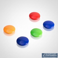 Round Circle Magnet 30mm | 5 Pcs 1 set | Whiteboard Magnet Set