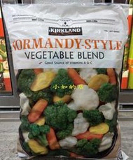 【小如的店】好市多 KIRKLAND 冷凍綜合蔬菜-青花菜+花椰菜+紅蘿蔔+黃蘿蔔(每包2.49kg) 666853
