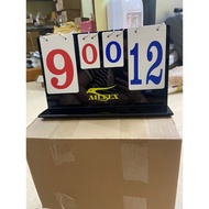 Billiard score flip chart, imported Aileex billiard flip chart used in sports competition/CLB - Bill