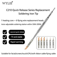 WYLIE C210 Quick Release Series Replacement Soldering Tips C210-I / C210-IS / C210-K Precision Weldi