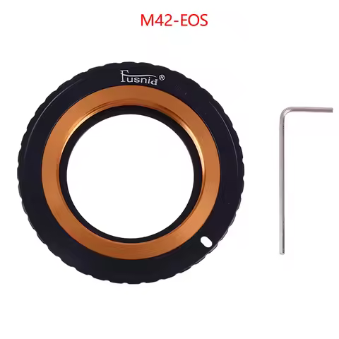1 Pc M42 Lens Adapter Metal Ring Adjustable Lens Adaptor Connecting Ring For Canon EF 5DIII 5DII 5D
