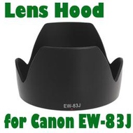NEWYI 適用佳能EF 17-55mm f/2.8 IS USM遮光罩 同Canon EW-83J