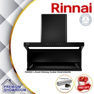 RINNAI DC Motor 2230m³/hr L-Hood Chimney Cooker Hood / FREE Ducting Hose & Cap