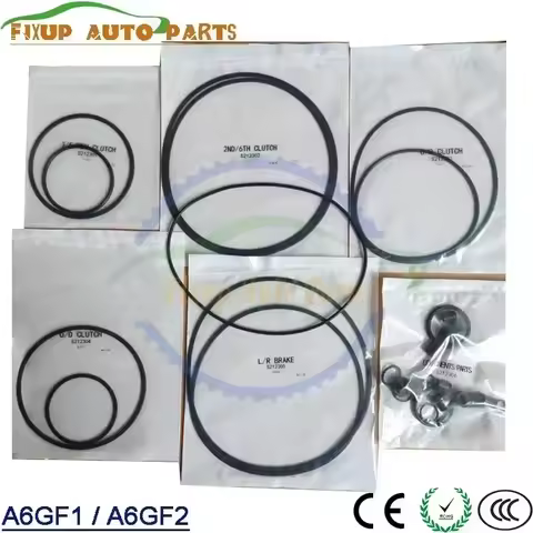 A6GF1 A6GF2 Automatic Transmission Sealing Rings Gearbox Repair Kit For Hyundai Sonata Tucson Velost