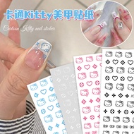 Hello kitty Manicure Sticker hello Cute Star kt Cat hello kitty Adhesive Nail Sticker Full Sticker 0
