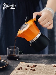 Bincoo MokaPot เครื่องชงกาแฟพร้อมเตาไฟฟ้า 500W แถมฟรี กระดาษกรอง หม้อชงกาแฟ SET พร้อมชง