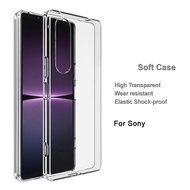 Transparent TPU Case For Sony Xperia 5 V 1 VI 1 V 10 VI 10 iii 1 IV VII XZ4 1VIII Shockproof Phone C