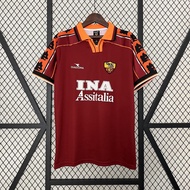 98 99 Rome home retro football jersey
