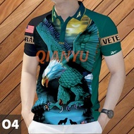 Polo shirt for men, youthful polka dot style men's fashion polo shirt - PL309