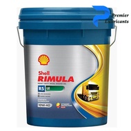 Shell Rimula R5 LE 10W40 CK4 (20 liters) - Heavy Duty Diesel Engine Oil (Rimula R5 10W40 CK4)