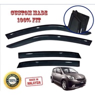 (3") (4") Perodua Myvi 2005-2011 Original Oem High Quality Acrylic Door Visor