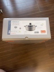 德國 Berndes 28cm 深型雙耳煲 Berndes Bonanza Kochtopf 28cm Cooking Pot with Glass Lid