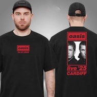 2026时尚 2026Top Sale Summer Oasis Merch for Cardiff Live 25 Cardiff on July 4 2025 Photo Band Two Sid