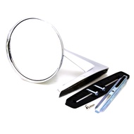 กระจกมองข้าง บานกลม สีเงิน รถคลาสสิค 1 คู่ ซ้าย-ขวา  เชฟโรเลต บูอิค  BUICK Electra CHEVROLET 210 Sky