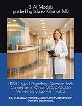 USMLE Step 1 Physiology Question Bank Current as of Winter 2025/2026 Verified by 3 top AIs - Vol. 2: