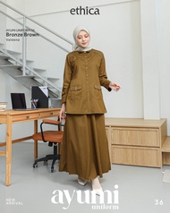 SETELAN ROK ETHICA UNIFORM 36 SERAGAM ASN TERBARU