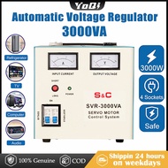 【3 year warranty】3000VA AVR 50/60Hz Automatic Voltage Regulator 3000VA Servo Motor Type 5KVA AVR Tim