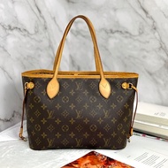 LV Neverfull 小號老花肩背包手提包 2008年
