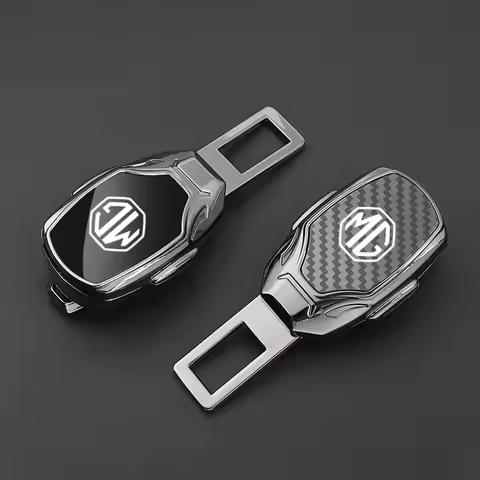 Car Seat Belt Clip Extender Auto Fastener Converter Clip Safety Belt Decoration For MG ZS HS ES5 MG4