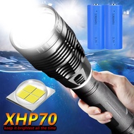 Professional IPX8 Underwater Diving Light XHP70.2 Waterproof Scuba Dive Flashlight
