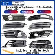MINGJING | Fog Light Frame Fog Light Cover Lower Grille Cover for Audi A6L C6 C7