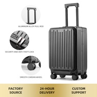 Front Opening Boarding Case Men Women Luggage 67cm Small Trolley Case Front Opening Side Opening Pas