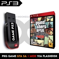 VIA FLSHDISK GTA SAN ANDREAS INDONESIA | GAME PS3 CFW HEN | CAN BE FOR ALL TYPES OF PS3