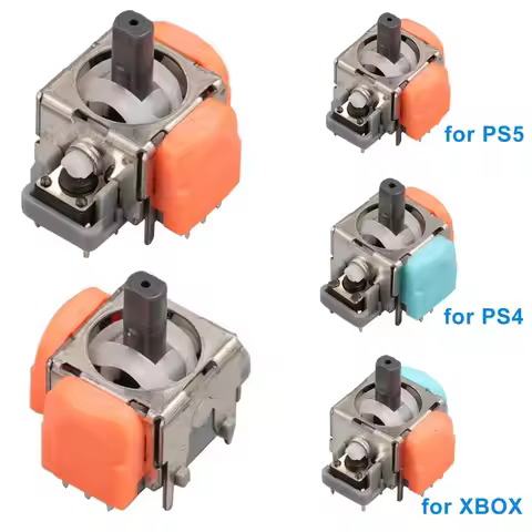 Anti-Drift TMR Electromagnetic Joystick High Precision 3D Analog ThumbStick Rocker Angle DS13 MAX fo