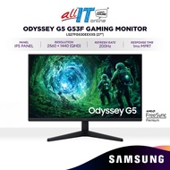 SAMSUNG Odyssey G5 G53F @200Hz / G50D @180Hz QHD IPS 27" & 32" Gaming Monitor | 1ms (MPRT) | AMD Fre