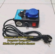 dimmer scr 4000 watt 220v pengatur kecepatan dinamo mesin bor gerinda speed control dimmer scr 4000 