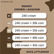 avakin life crown avacoin