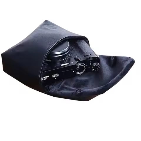 PU Leather Camera Bag Soft Case Cover for Leica DUXL X X2 Canon SX740 G7XIII for Panasonic TZ90 LX10