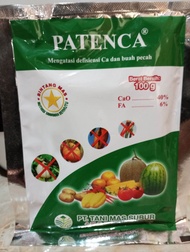 Pupuk Daun PATENCA / kemasan terbaru dari Super Ca mengatasi defisiensi Ca dan buah Pecah