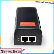 POE Injector IEEE 802.3af 100Mbps Power over Ethernet Single PoE Support Lighting Protection IEEE 80