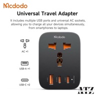 MCDODO CP-081 2-in-1 38W UK Travel Plug Adapter / 20W + 18W Super Fast Charging Adapter Charger