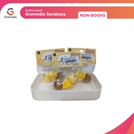 Gramedia Surabaya - KAKAO MINI ERASER BEAR & CHEESE SET3 KK-7531
