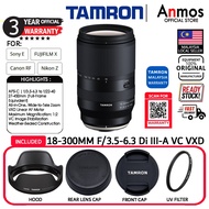 Tamron 18-300mm f/3.5-6.3 Di III-A VC VXD Lens For Sony E Nikon Z Fujifilm CANON RF (TAMRON MALAYSIA