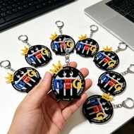 BigBang Merchandise bigbang Pendant Keychain Trendy Creative Acrylic Keychain Fan Support School Bag