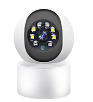 กล้องวงจรปิด V380 Pro Q20 Smart CCTV Camera with LCD Screen 1080P HD Video Call เสียงสองทาง การเชื่อ