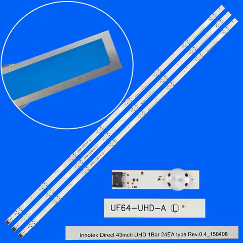 LED backlight strip for 43UF6409 43UH619V 43UH610A 43UH6030 43LH60_FHD_A Type UF64_UHD_A 43UH603V 43