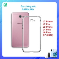 Samsung J7 Prime J7 Pro J2 Prime J4 Plus J6 Plus J8 A7 2018 A8 Plus A6 Plus 4-corner transparent sho