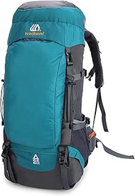 HUIOP outdoor backpack, 65L Hiking Backpack Waterproof Outdoor Sport Travel Daypack for Men Women Ca