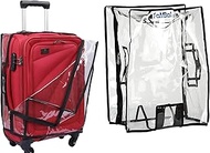 PVC Soft Luggage Suitcase Cover, Transparent, 28 Inch, Modern