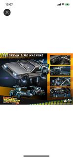 尾數＄2450。18/2首日 VIP 訂單 Hottoys Back to the Future II DeLorean MMS636 回到未來車