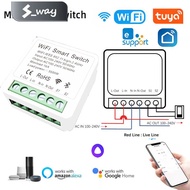 2023 New Wifi Mini Smart Switch 16A APP/Voice Control Timer Wireless Switch Mart Home Automation Work With EWeLink Alexa Google Home