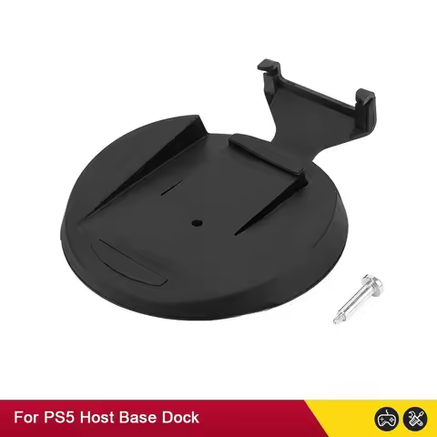 2IN1 Vertical Stand Holder Console Dock Mount Base with Screw for PS5 Host Console for CD ROM/Digita