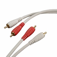JSJ 4-head lotus AV cable 1m8 long - JSJ 4-head lotus speaker cable 1m8