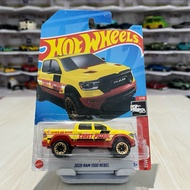 Hotwheels Ram 1500 Rebel bad card/buble